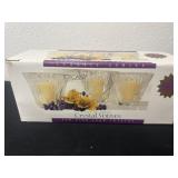 Lead crystal  candle holders