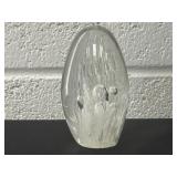 Glass Paperweight 3in