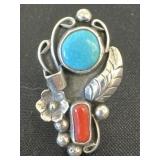 Vintage Native American Navajo sterling silver