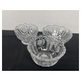 3 crystals bowls