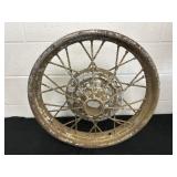 22in Vintage Metal Wheel