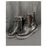 New kids size 12 black boots
