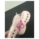 New 9.5-10 little girl pink crocs