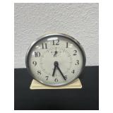 5ï¿½ vintage Sturm Brazilian wind-up alarm clock.