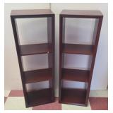 Pair of 12'ï¿½3'Tall Shelves