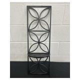 Black Metal Shelf 28x9.5