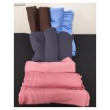 Group of net fabric pieces