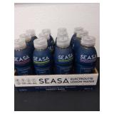 Seasa electrolyte lemon water 12 pack