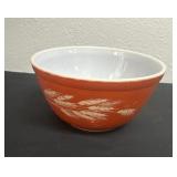 PYREX Autumn Harvest - Rust Colored - Mixing Bowl