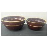 9ï¿½ and 8ï¿½ Vintage Bee Hive Salt Glazed Stoneware