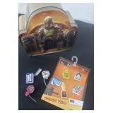 Star Wars tin with croc charms