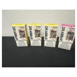 4 drag 3500 puff strawberry banana and peach ice