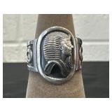 Silver Egyptian Ring Size 9