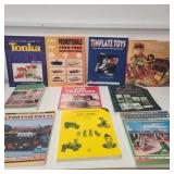 10 Books on collectibles, Tonka, Tractors,