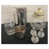 Vintage Micro kettle, shakers and more