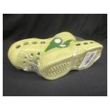 New 6.5-7.5 green crocs