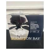 New Hampton Bay 4 light led ceiling fan kit