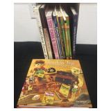 Group of collector books. Toys, farm tractors