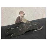 Metal Snowmobile hitch cover