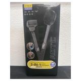 New 2 in 1 sonic scrubber