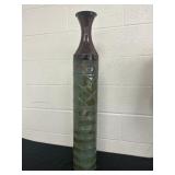 Metal Decor Vase 36in