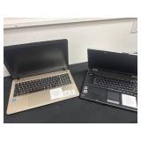 Asus with power cord and Toshiba not tested