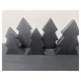 5 Ceramic tree one is chipped