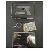 Mini Gun Keychain Shell Eject Bullets Pistol