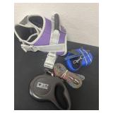 Dog harness and leashes