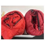 2 sleeping bags
