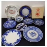 Group of vintage plates