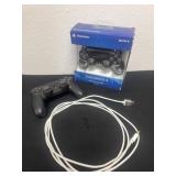2 PlayStation 4 controllers with hdmi cord