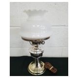 16.25 inch vintage hurricane lamp