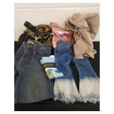 Child size small bell bottom jeans, size extra