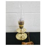 Vintage 16-in hurricane lamp