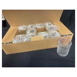 Box of glass votive cups