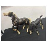 2 Breyer horses