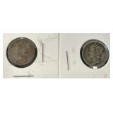 1934D and 1934S Mercury Dimes