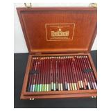 Derwent artist water color pencils in wood box