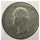 1960D Washington Quarter