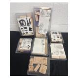 Group of stampin up stamps