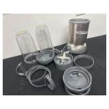 Nutribullet with cups and lids