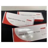 3 new hinge adjustment tools