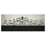 Wrought Iron Wall Art Panel Decor 5ft