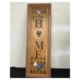 4ftx16in Cute Home Rooster Decor Sign/Door