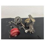 3 fishing reels