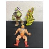 3 action figures
