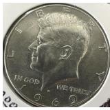 1969D Kennedy Half Dollar
