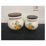 2 Hyalyn USA 912 and 913 2 pc canisters