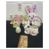 Group of Easter decor